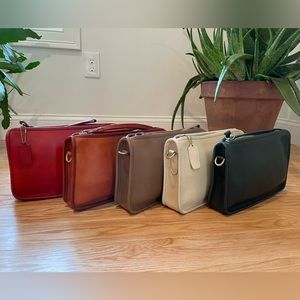 Vintage Coach Basic Bag Lot of 5